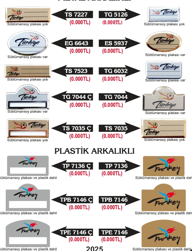 boş yaka kartı imalatı