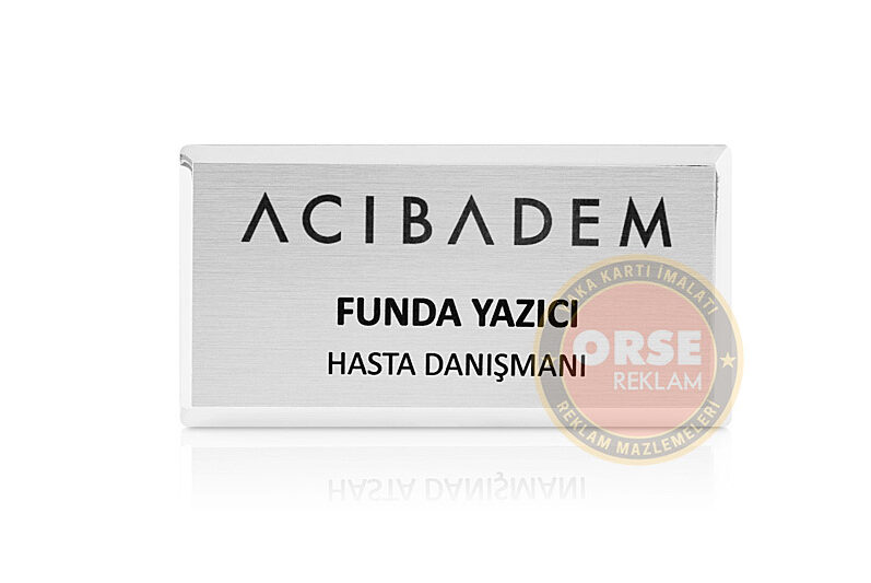 metal yaka kartı ors18