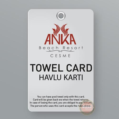 towel card
