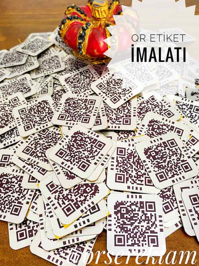 metal etiket qr kodlu