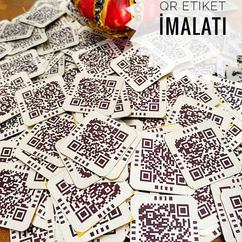 metal etiket qr kodlu