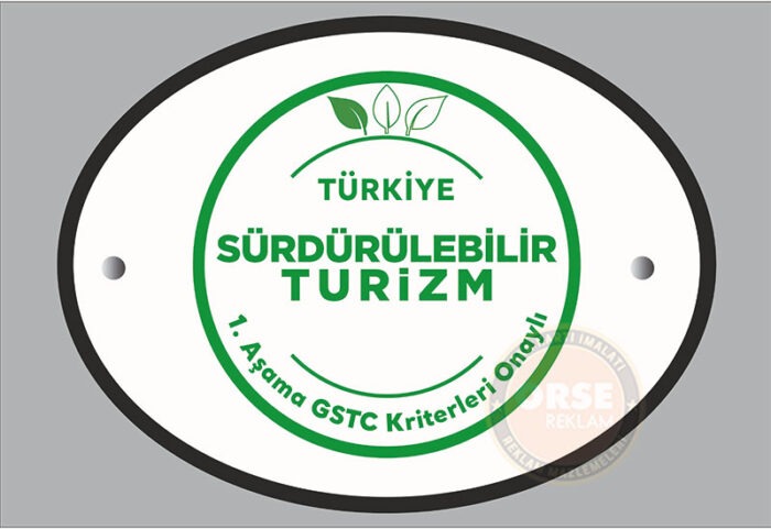 surdurulebilir turizm tabelasi