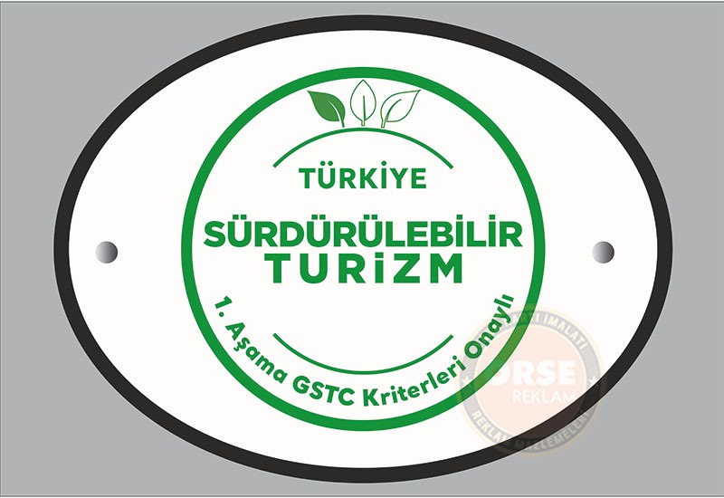 Güvenli Turizm Tabelası 2 surdurulebilir turizm tabelasi