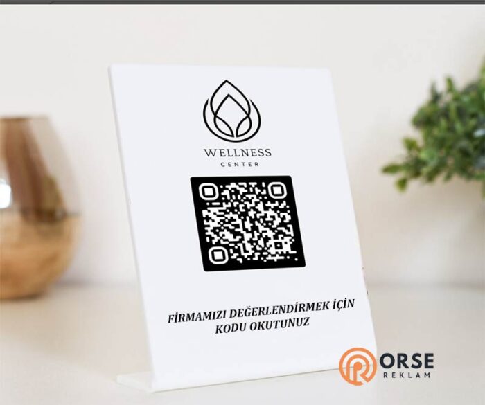 şirket değerlendirme etiketi qr