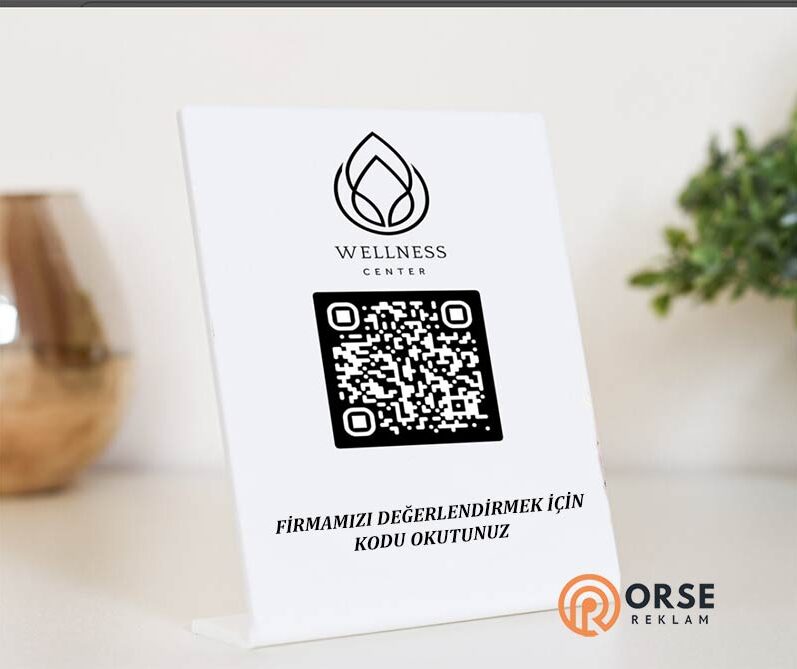 şirket değerlendirme etiketi qr