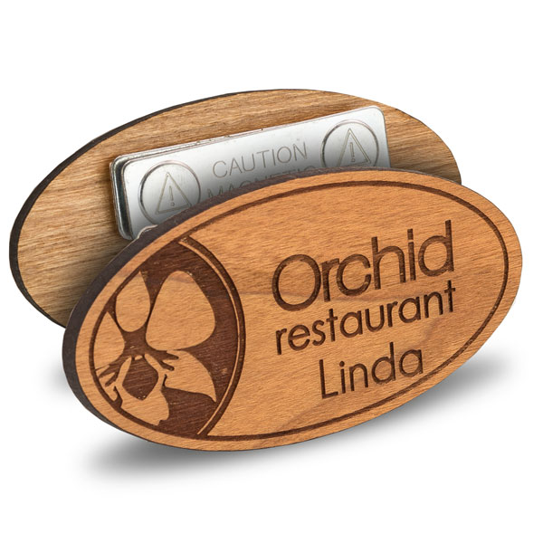 ex wooden engraved badges 01