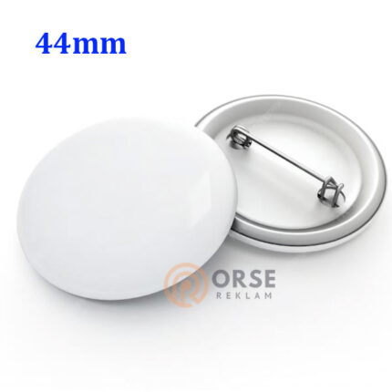 44mm buton rozet