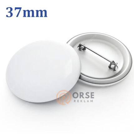 37mm buton rozet baskısı
