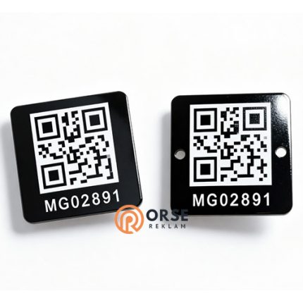 merkalama lazer qr etiket menü
