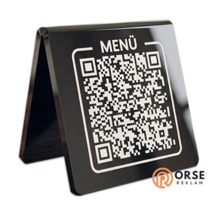 Markalama qr kod menü